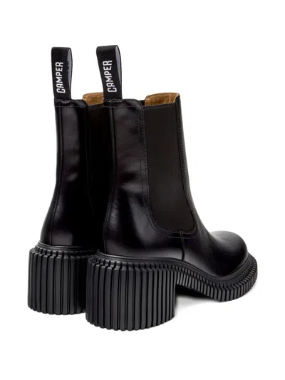 Camper 70mm Elastic-panel Boots In Black
