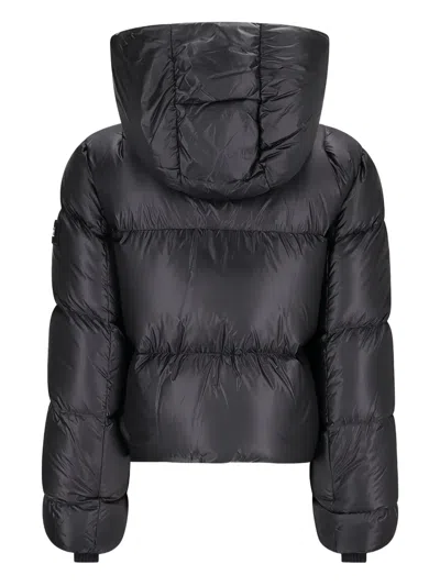 Add Detachable-hood Down Jacket In Blue