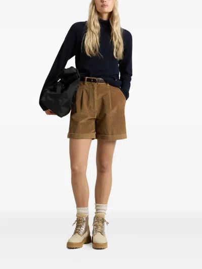 Woolrich Viscose And Silk Turtleneck Sweater In Blue