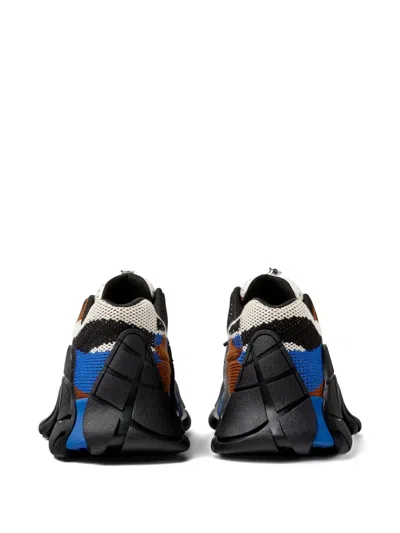 Camperlab Tormenta Knitted Pull-tab Sneakers In Black