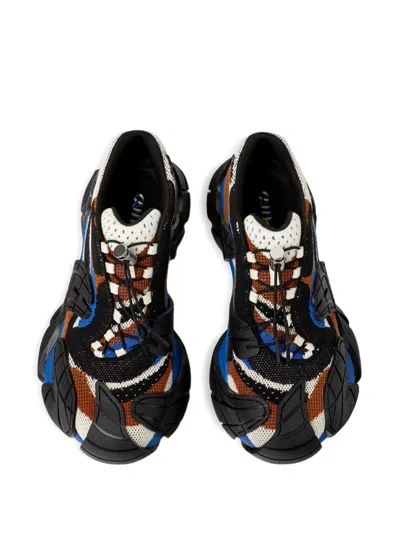 Camperlab Tormenta Knitted Pull-tab Sneakers In Black