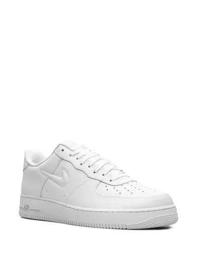 Nike Air Force 1 Low Retro Premium Leather Sneakers In White