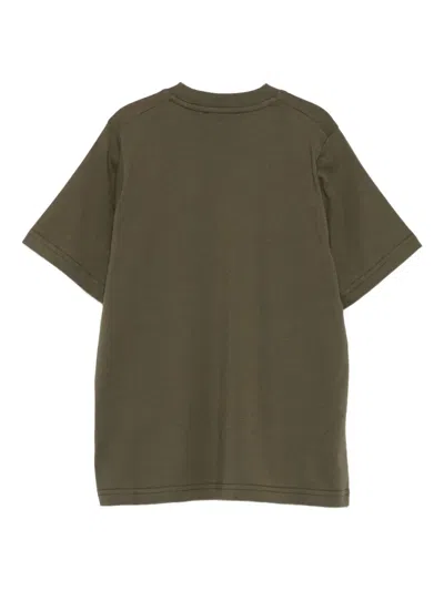 Dsquared2 Embroidered T-shirt In Brown