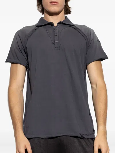 Diesel Distressed Embroidered T-shirt In Gray