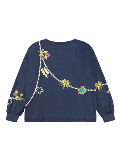 Molo Reniza Sweatshirt In Blue