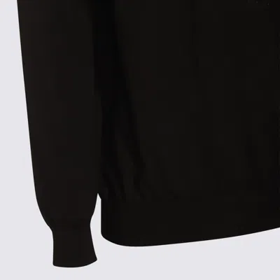 Malo Girocollo Giacomo In Cashmere Seta In Brown