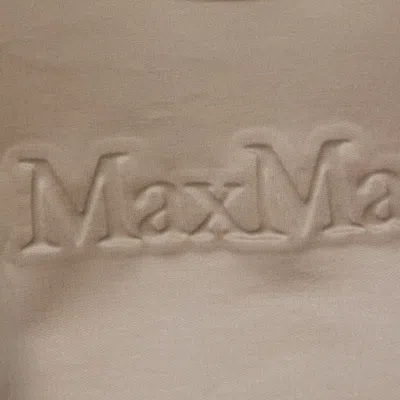 Max Mara Maxmara Women Berma - Silk And Cotton Sweatshirt In Neutral