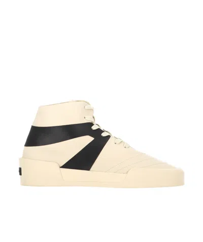 Fear Of God High-top Basketball Sneaker With Stripe Detail In Multi