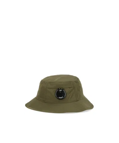 C.p. Company Chrome-r Bucket Hat In Green