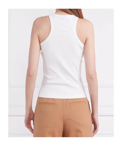 Samsoe & Samsoe Ribbed Vest In White