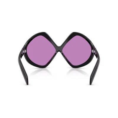 Prada Runway Sunglasses In Black
