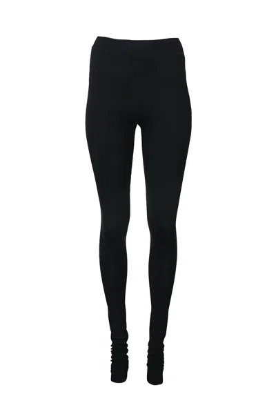 Devinto Jules Jersey Stacked Legging In Black In Black