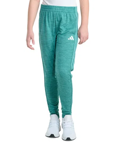 Adidas Originals Big Kid Girls Drawstring Waist Cuffed Mid Rise Slim Fit Jogger Pant In Green