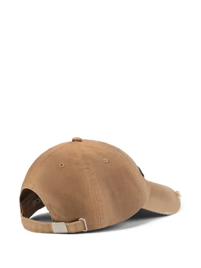 Camperlab Distressed-effect Baseball Cap In Neutral