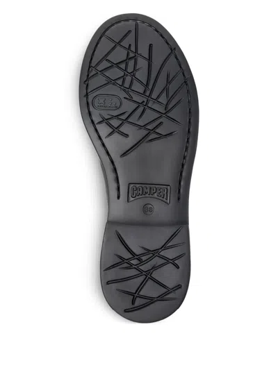 Camper 42mm Dean Leather Boots In Black
