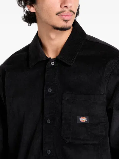 Dickies コーデュロイ シャツ In Black