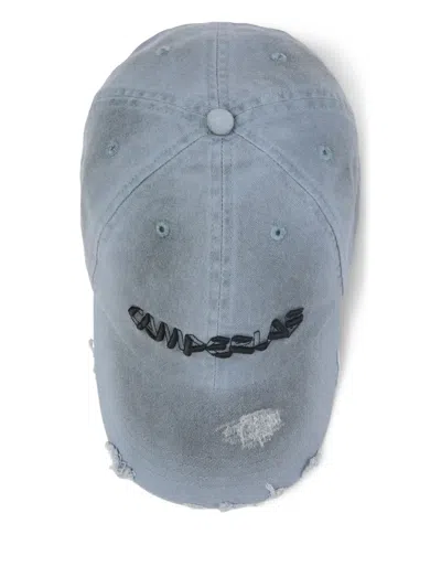 Camperlab Distressed-effect Baseball Cap In Gray