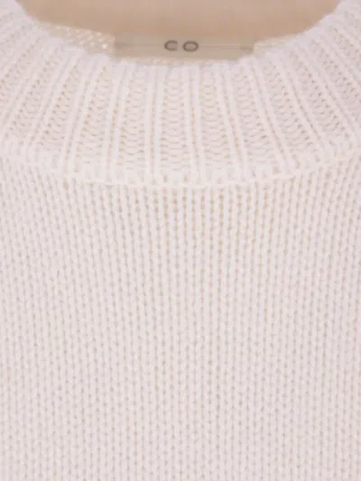 Co Wool Chunky Sweater In Brown