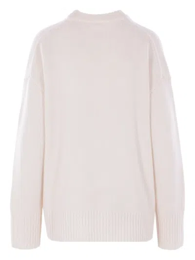Co Wool Chunky Sweater In Brown