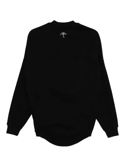 Plan C Crew-neck Sweater In Black