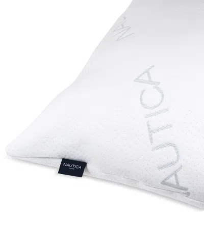 Nautica Diagonal Knit 2-pack Pillow, King In White