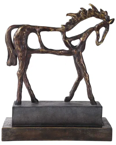 Uttermost Titan Horse Sculpture In Brown