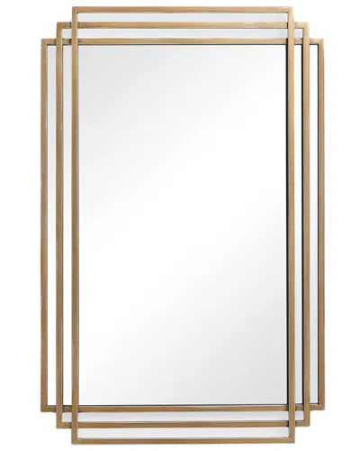 Uttermost Amherst Brushed Mirror In Gold