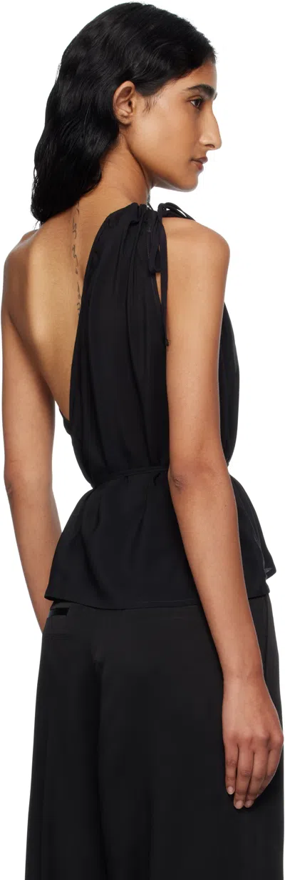 Baserange Black View Camisole In Black