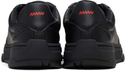 Hugo Boss Hugo Sneaker With Zigzag Detail In Black