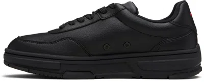 Hugo Boss Hugo Sneaker With Zigzag Detail In Black