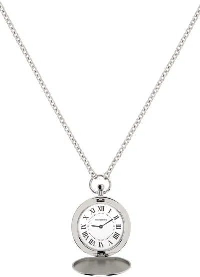 Numbering #7729 Necklace In Silver