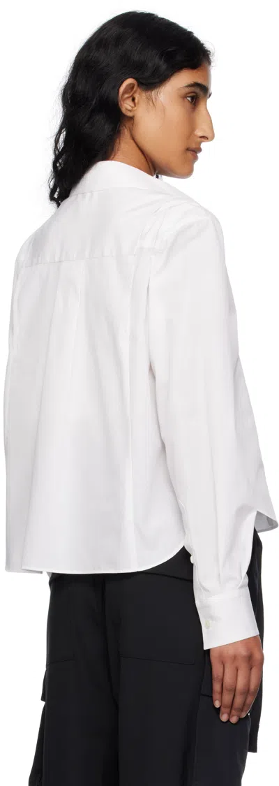 Sacai White Poplin Shirt
