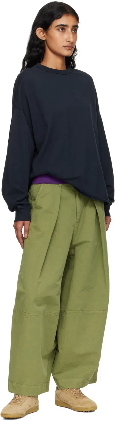 Ymc You Must Create Navy Studio Sweatshirt In Blue