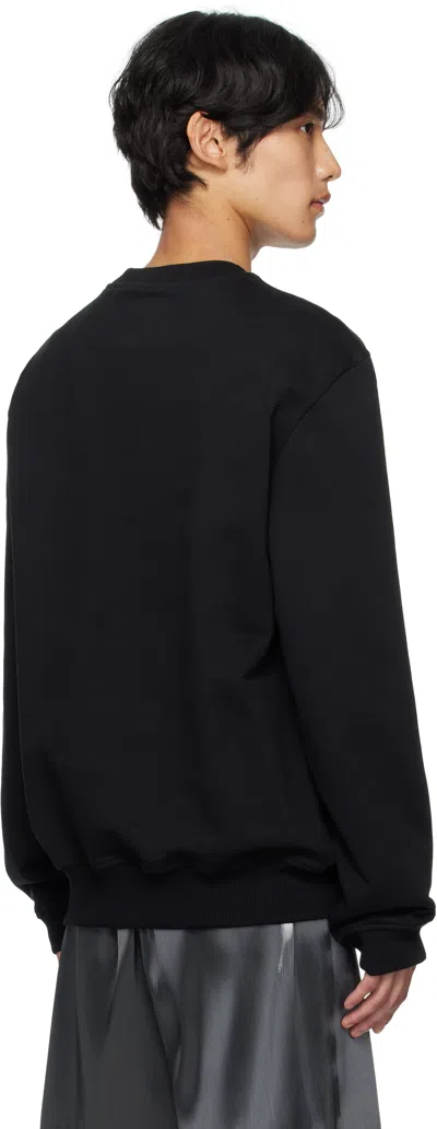 Heliot Emil Astrape Crewneck Sweatshirt In Black