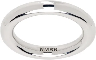 Numbering #3502 Ring In Silver