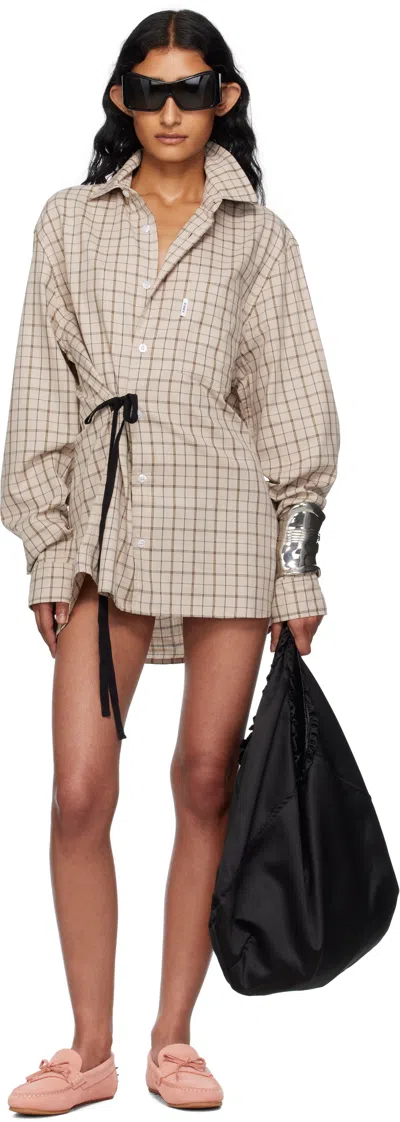 Abra Ssense Exclusive Pink Spike Loafers In Pink