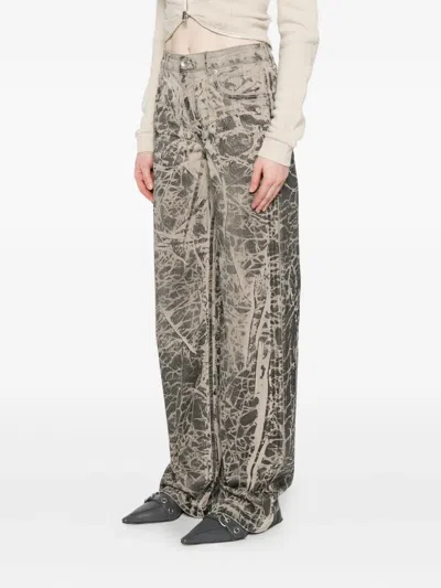 Rick Owens Drkshdw Drkshdw By Rick Owens "concordians" Pants In Gray