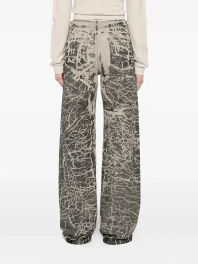 Rick Owens Drkshdw Drkshdw By Rick Owens "concordians" Pants In Gray