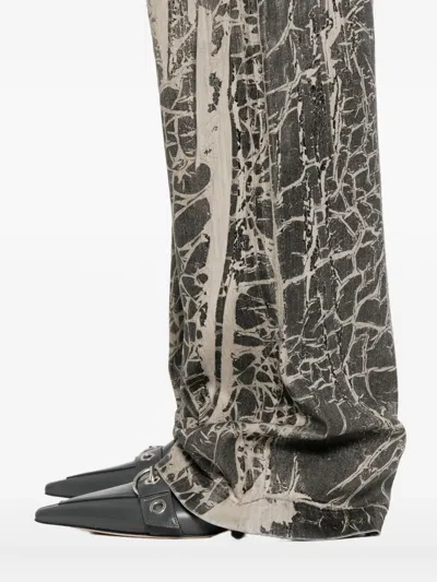 Rick Owens Drkshdw Drkshdw By Rick Owens "concordians" Pants In Gray