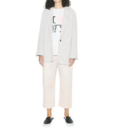 6397 New Blazer In Tweed In White