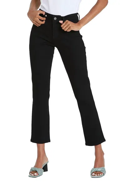 Dear John Denim Blaire High Rise Jean In Black Arrow In Black