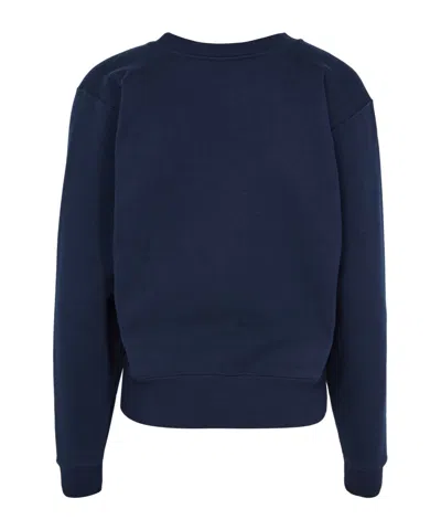 Celine Long Sleeve Sweatshirt In Blue