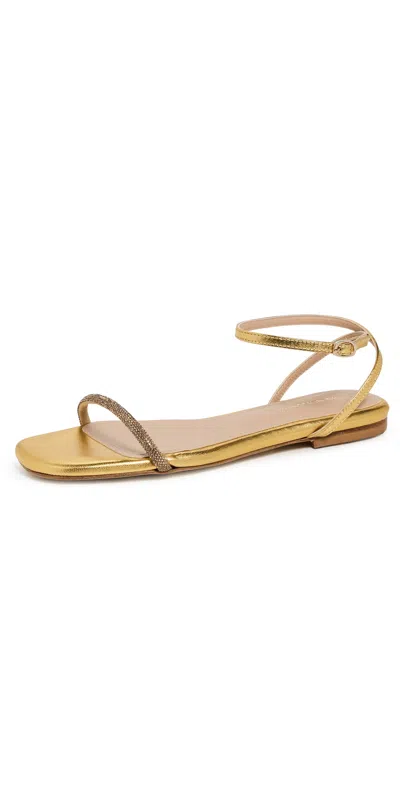 Andrea Gomez Brook Flats Gold In Neutral