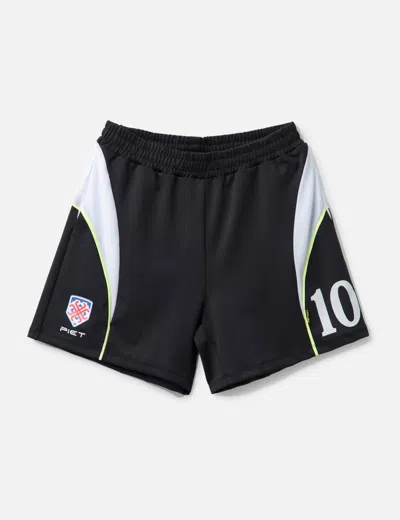 Piet Short Soccer Shorts In Black