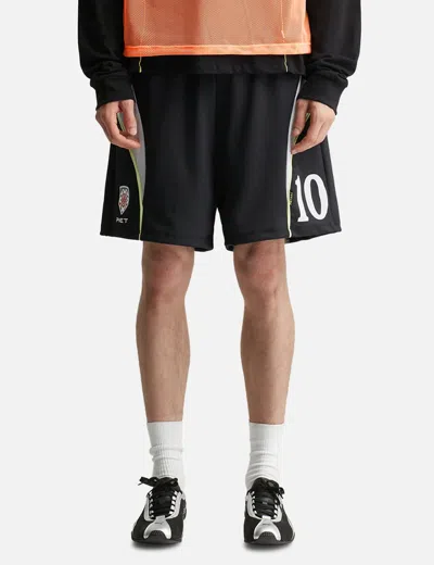 Piet Short Soccer Shorts In Black