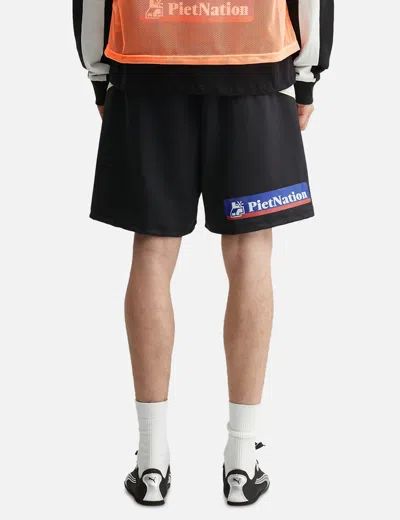 Piet Short Soccer Shorts In Black