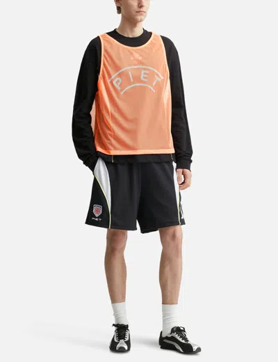 Piet Short Soccer Shorts In Black