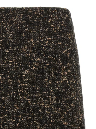 Blazé Milano Coci Wool-blend Tweed Miniskirt In Multi