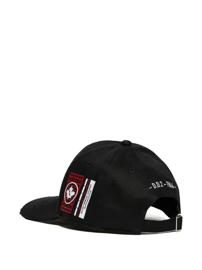 Dsquared2 Logo Cap In Black