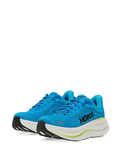 Hoka Bondi 9 Running Shoe In Blue